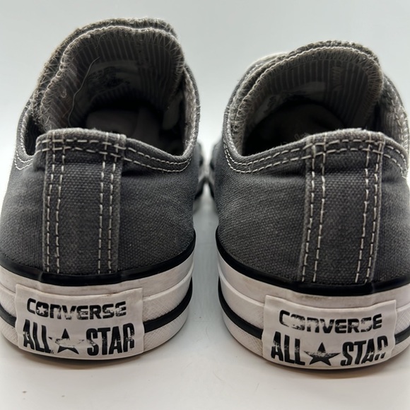 Women’s Converse canvas double tongue Chuck Taylor low tops - Picture 4 of 12